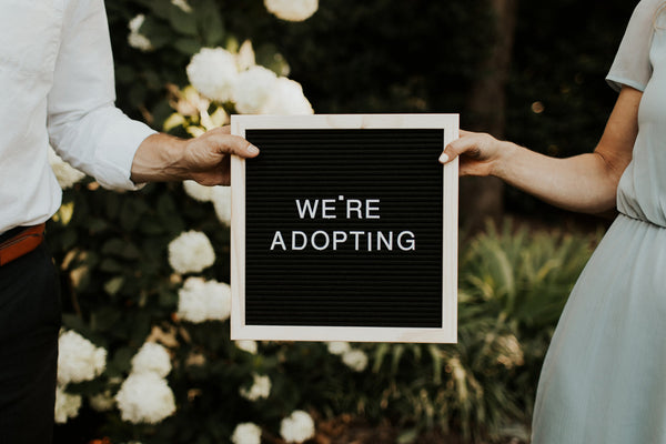 We're Adopting! (posted 2018)