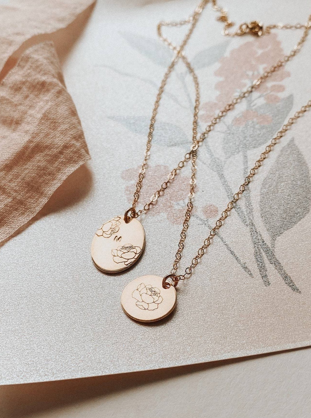 Peony pendant hotsell