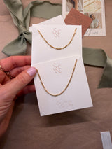 #69 Layering Necklace / blooper