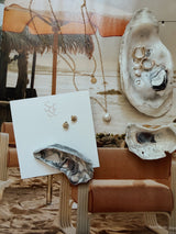 Shell Stud Earrings