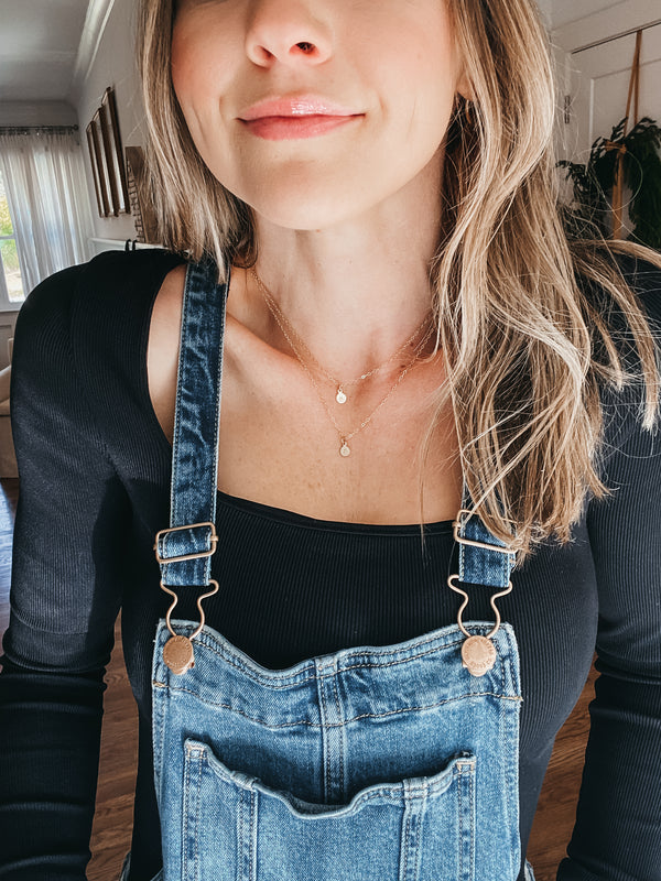 Olivia Necklace, Gold-Filled