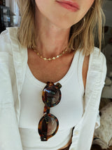 Kaia Seashell Chain Necklace