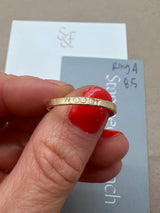 Ring size 8.5, Woody / BLOOPER A