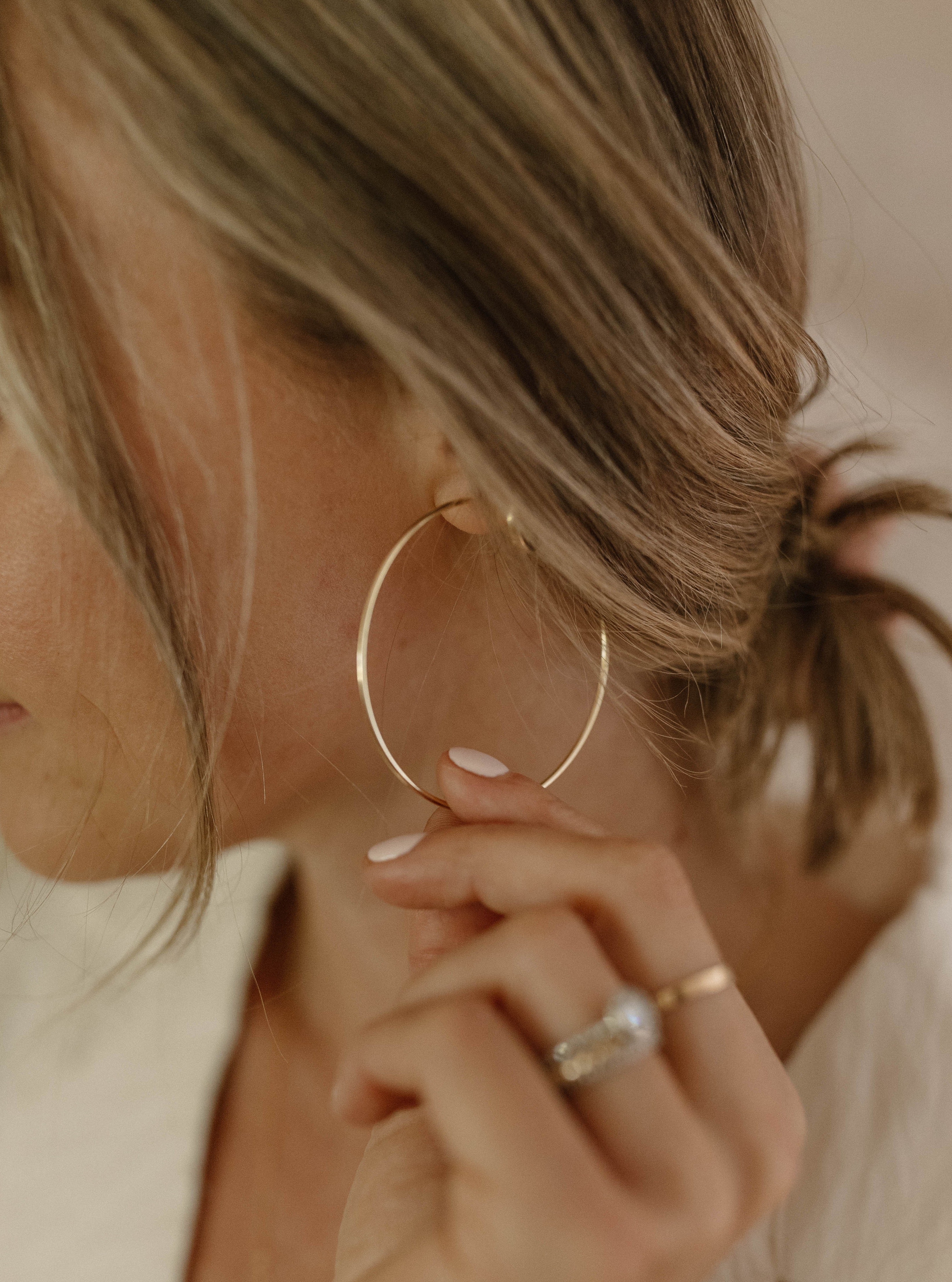Maya Hoops – Stamped & Finch