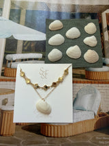 White Seashell Necklace