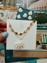 Kaia Seashell Chain Necklace