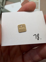 #78 Square Mama Necklace / blooper