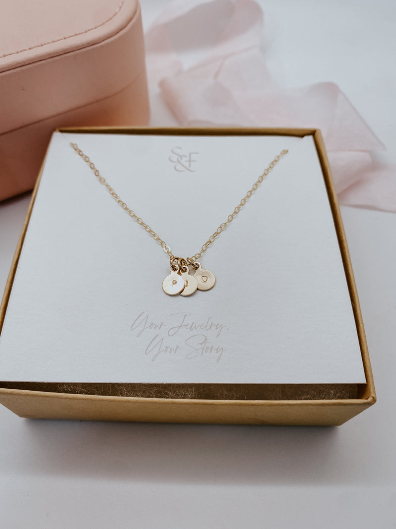 Olivia Necklace, Gold-Filled