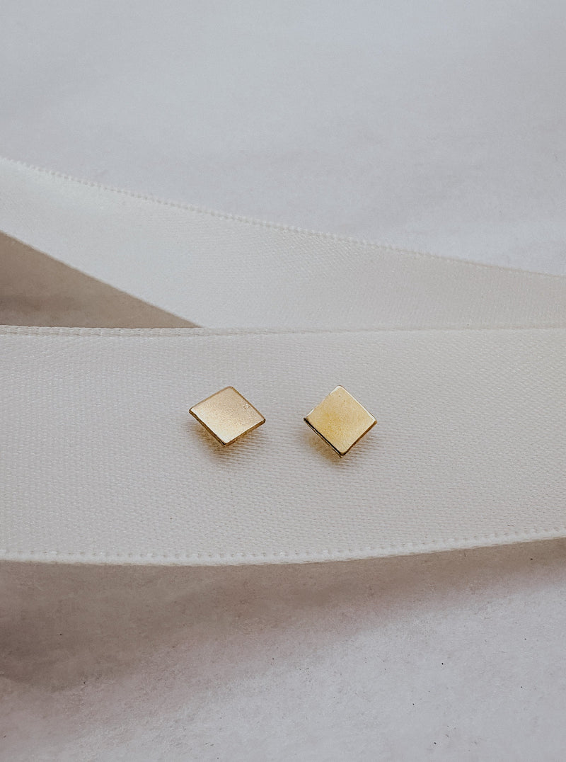 Square Stud Earrings