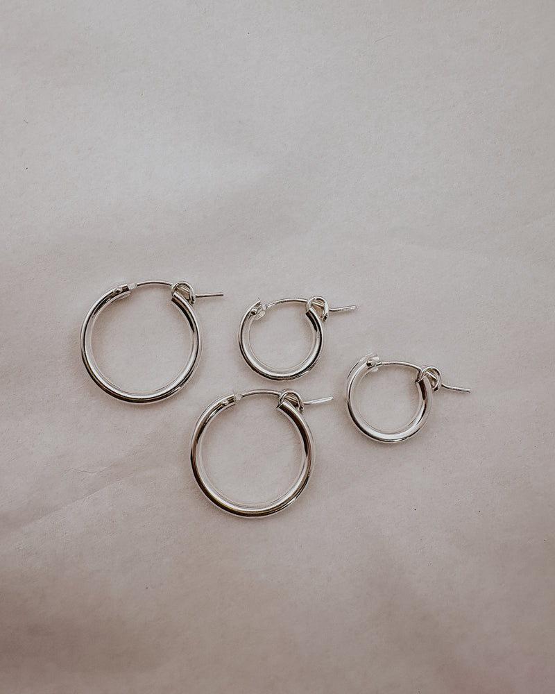 Silver LP Hoop Set