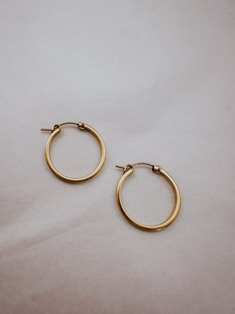 Rylee Gold Hoops