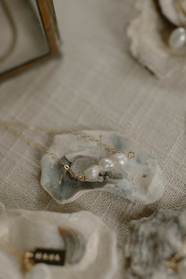 Sunday Multi Pearl Necklace