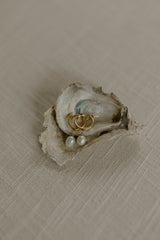 Laurel Pearl Hoops