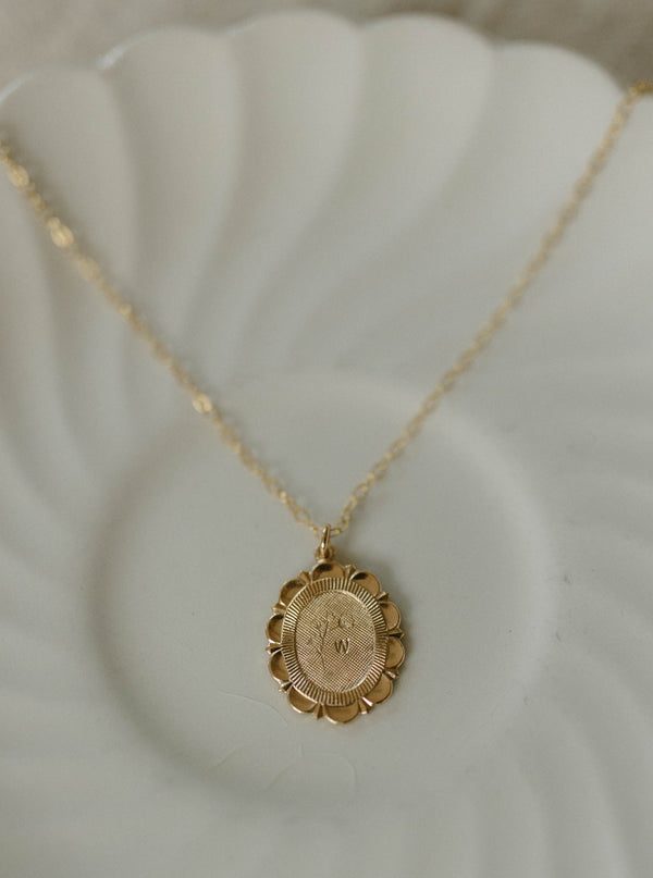 Heirloom Floral Necklace