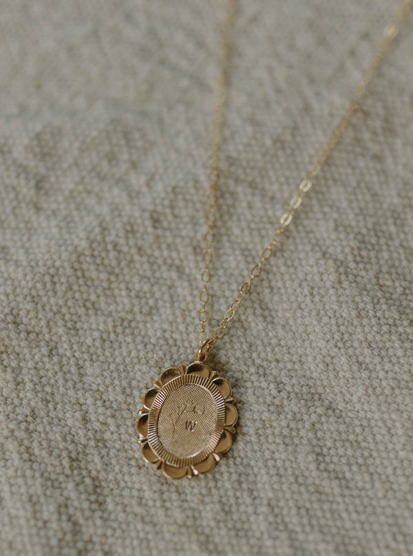 Heirloom Floral Necklace