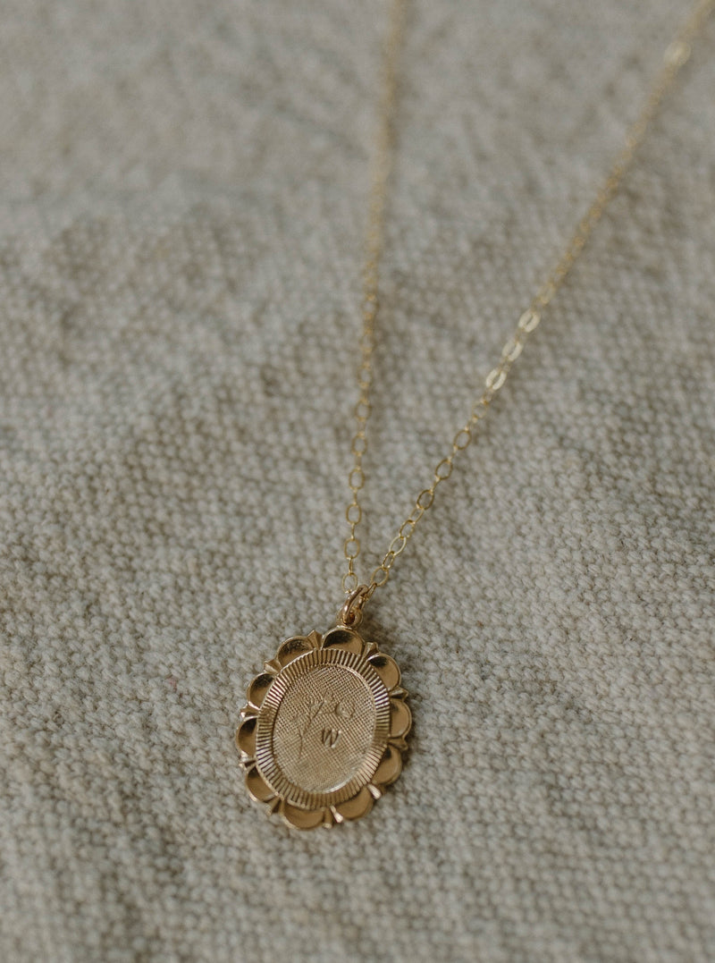 Heirloom Floral Necklace