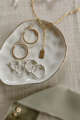 Rylee Gold Hoops