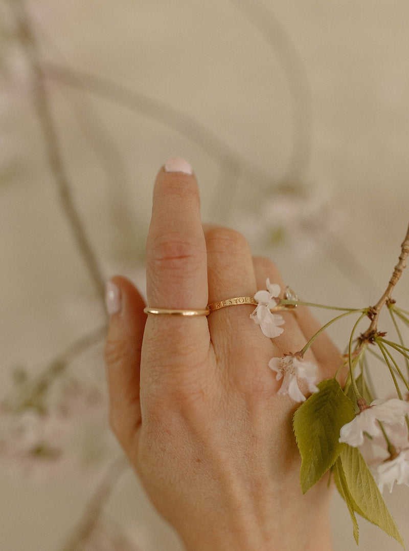 Noah Gold Band Ring