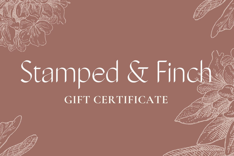 Stamped and Finch Gift Card