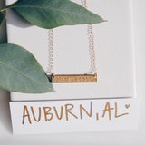 Auburn, AL Coordinate Necklace