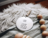 Circle Christmas Ornament