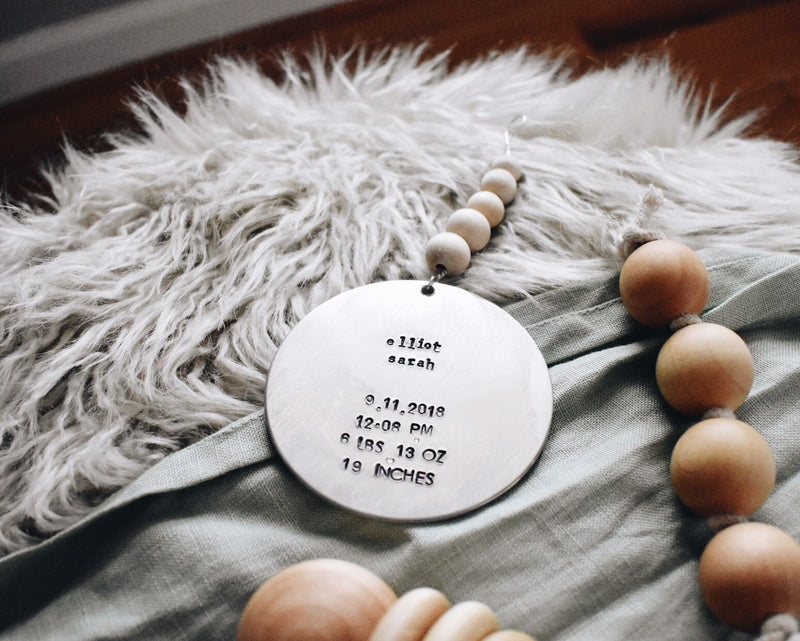Circle Christmas Ornament