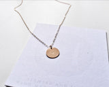 Heart Circle Necklace