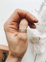 Gold Filled Stamped Ring