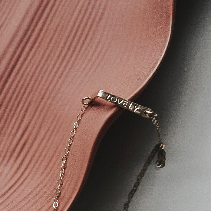 Hidden Necklace, Gold-Filled
