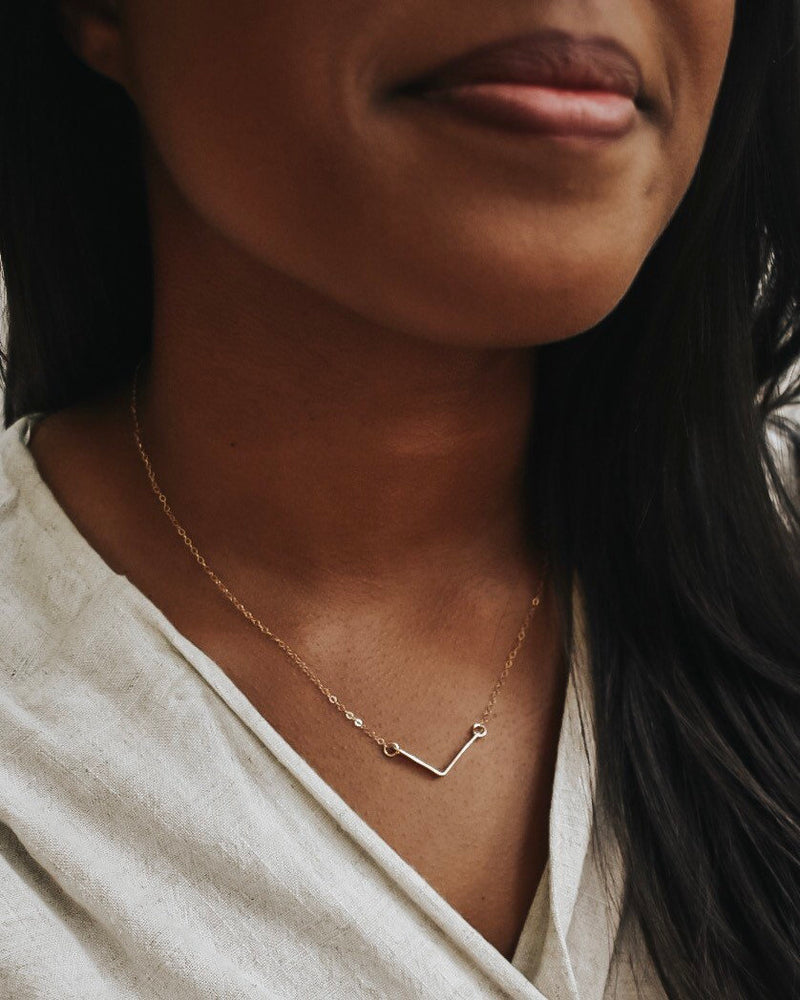 Hidden Necklace, Gold-Filled