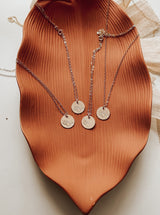 gold magnolia necklace