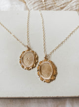 custom gold heirloom necklace