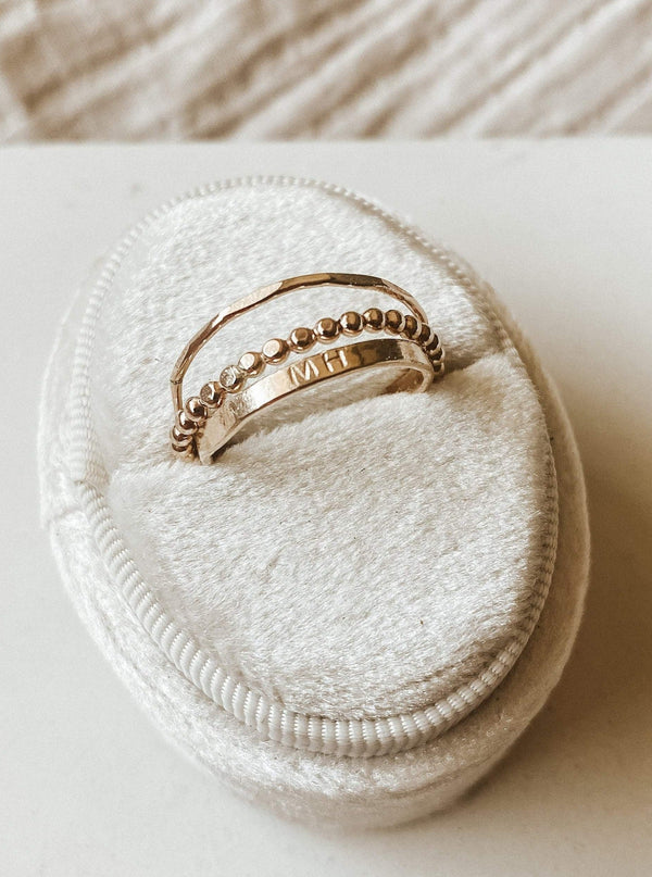 stacked ring set