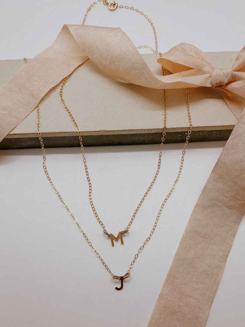 Louisa Letter Necklace