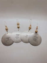 Circle Christmas Ornament