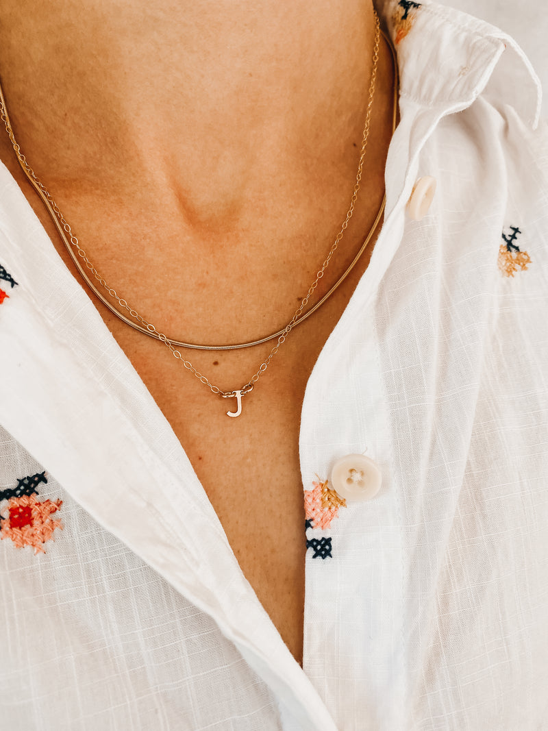 Louisa Letter Necklace