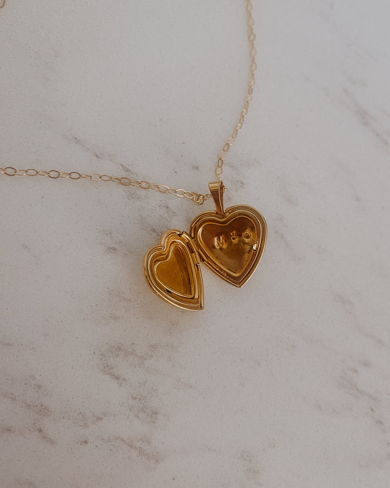 Heart Locket Necklace