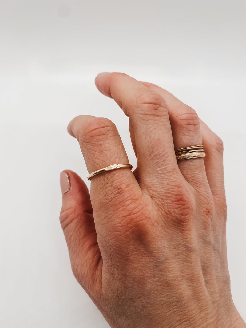 Heart Signet Ring