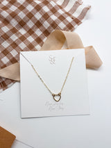 Honey Heart Necklace