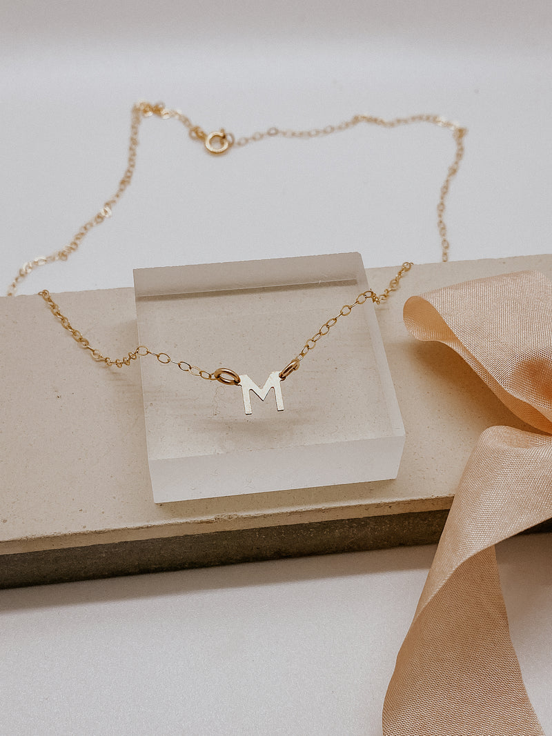 Louisa Letter Necklace