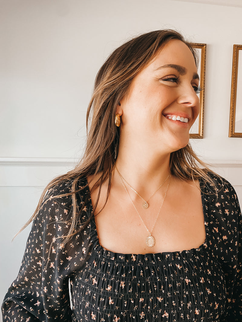 Heirloom Floral Necklace