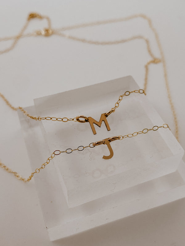 Louisa Letter Necklace