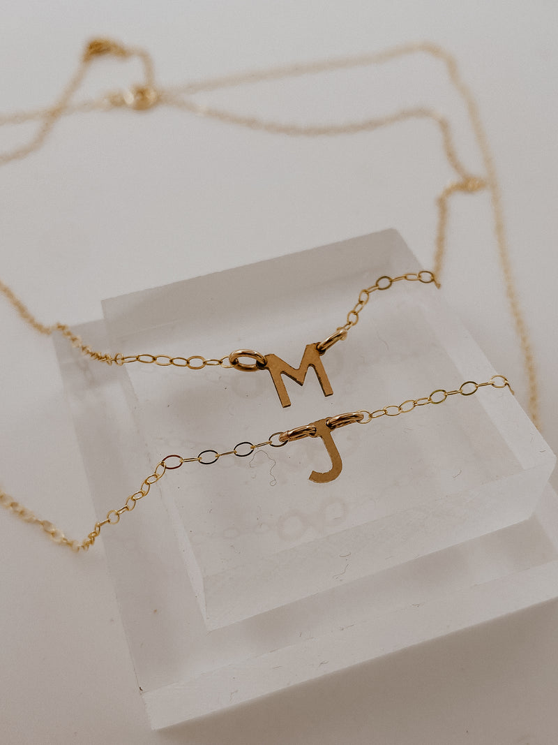 Louisa Letter Necklace