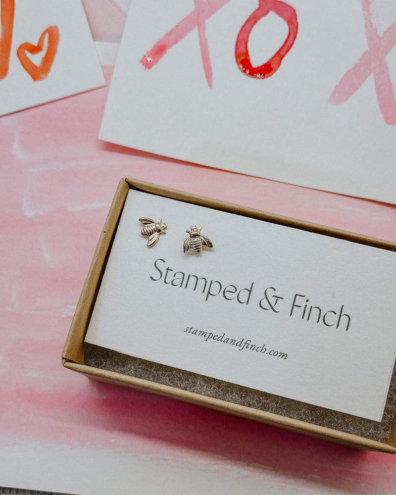 Bee Studs